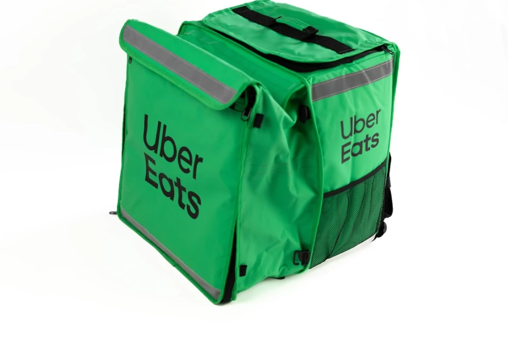 Uber Eats teleskopisk leveringsveske 2025