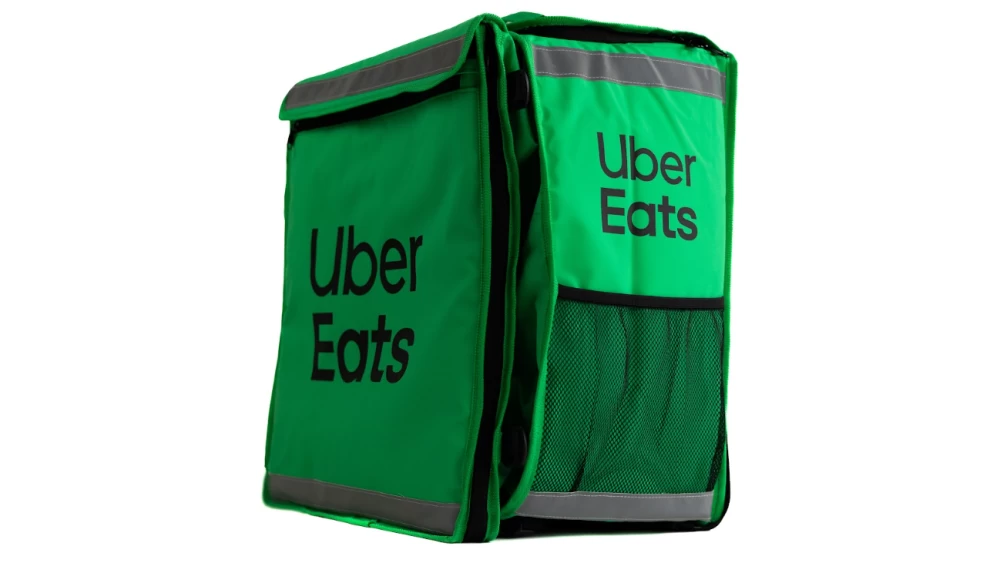 Uber Eats teleskopisk leveringsveske 2025